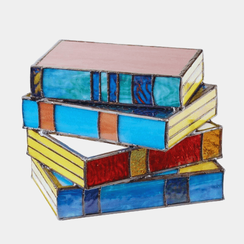 Lampe de Table Décorative en Forme de Livre – Éclairage Artistique et Unique pour Salon ou Bureau 0