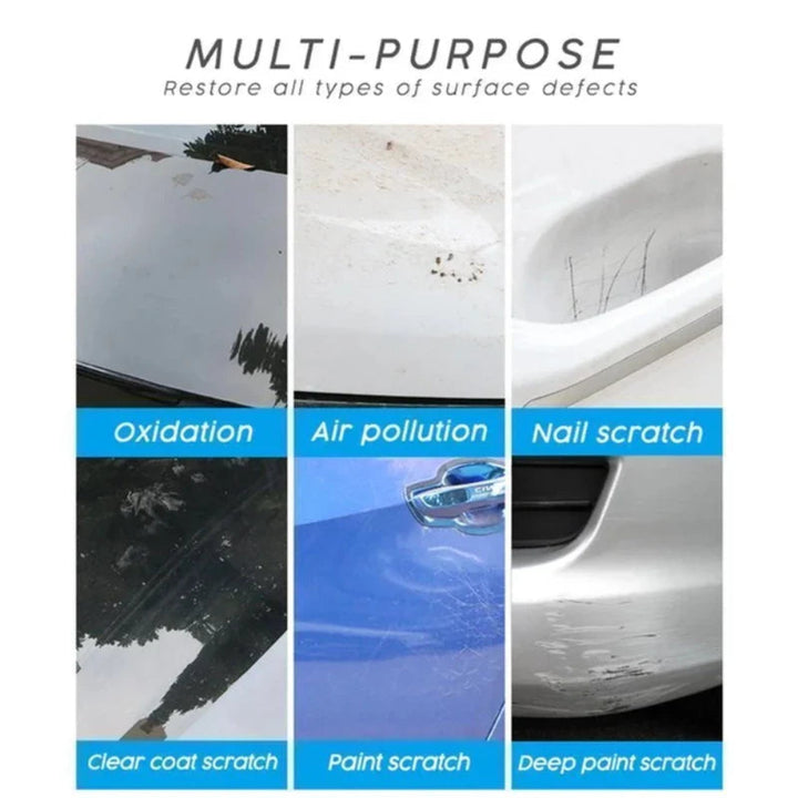 Kit per la riparazione e lucidatura di graffi e segni sulla vernice dell'auto