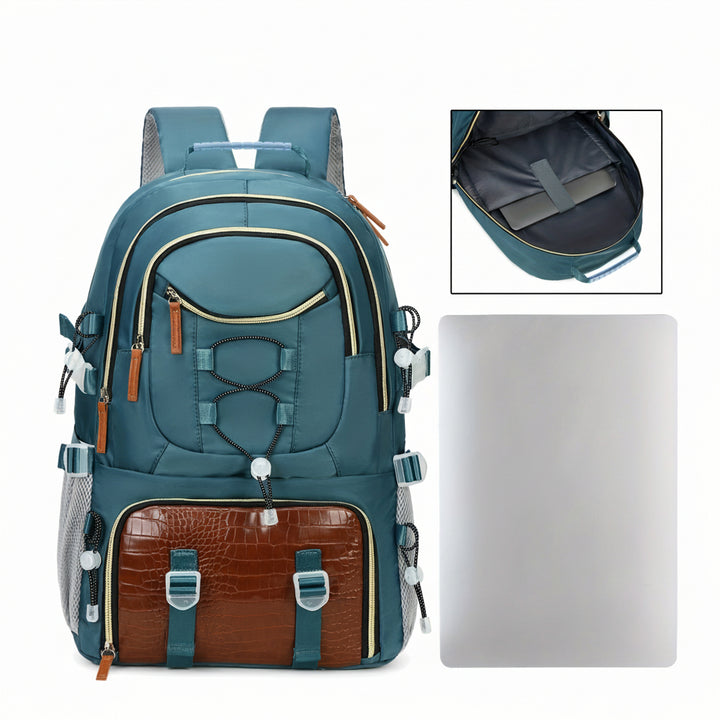 Hiking Backpack USB Charging Adjustable Shoulder Straps