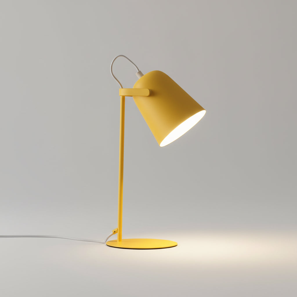 Table Lamp Modern Metal Desk Light Bedroom Office