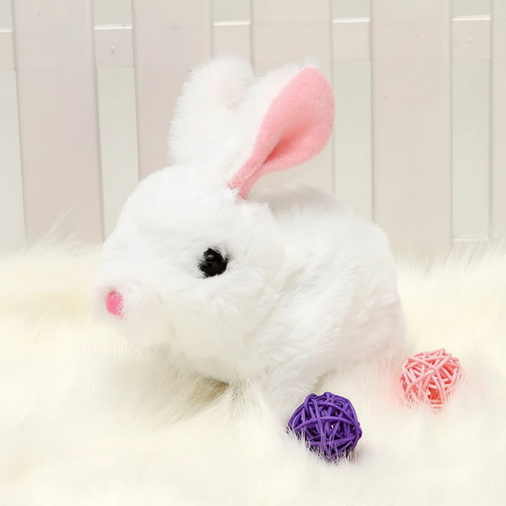 Plush Bunny Toy Interactive Walking Rabbit Sound Kids