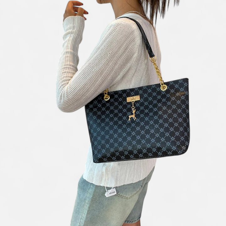 Celzoir | Large Soft Leather Women's Tote Bag