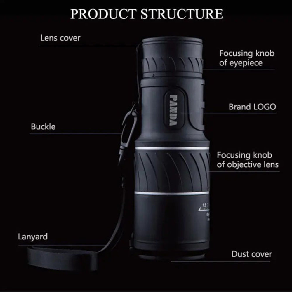 Night Vision Monocular High Zoom Outdoor Viewing Scope