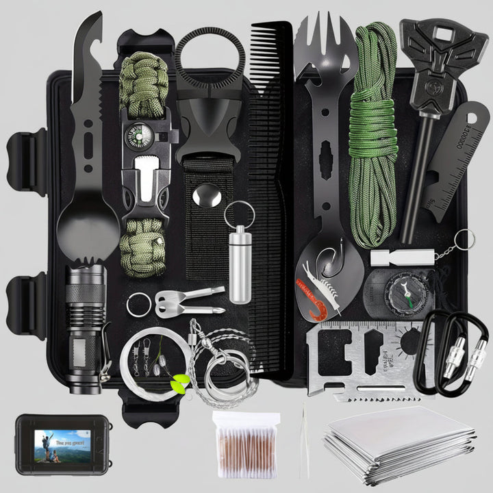 Notfallrucksack Survival Set Erste Hilfe Outdoor Werkzeug