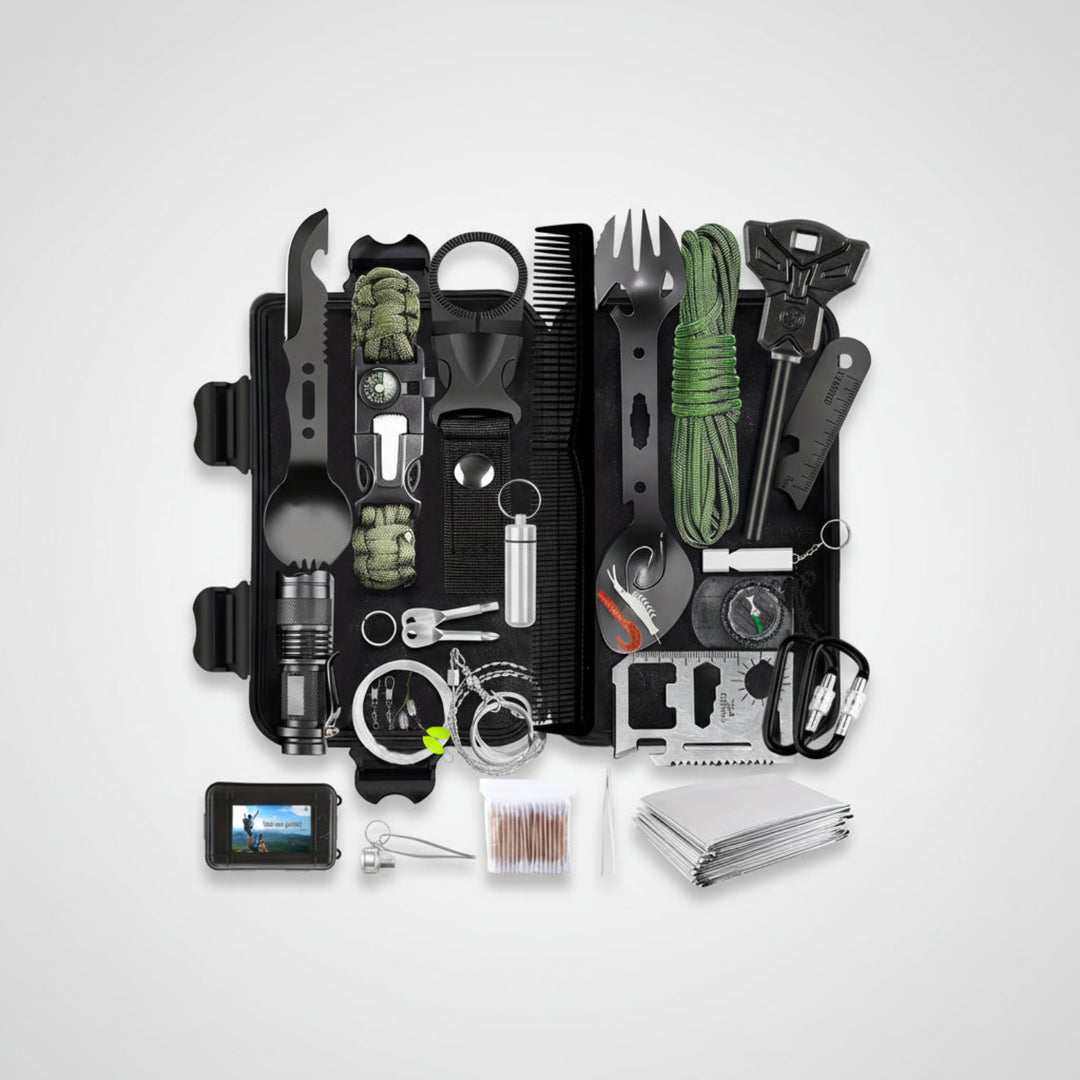 Notfallrucksack Survival Set Erste Hilfe Outdoor Werkzeug