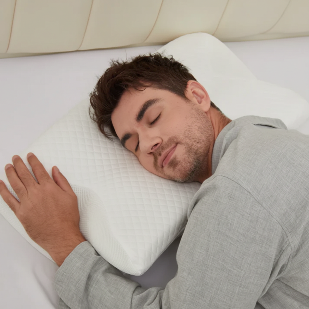 Memory Foam Pillow Anti Snore Neck Support Sleep Pillow