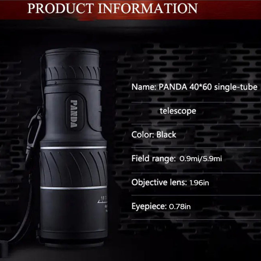 Night Vision Monocular High Zoom Outdoor Viewing Scope