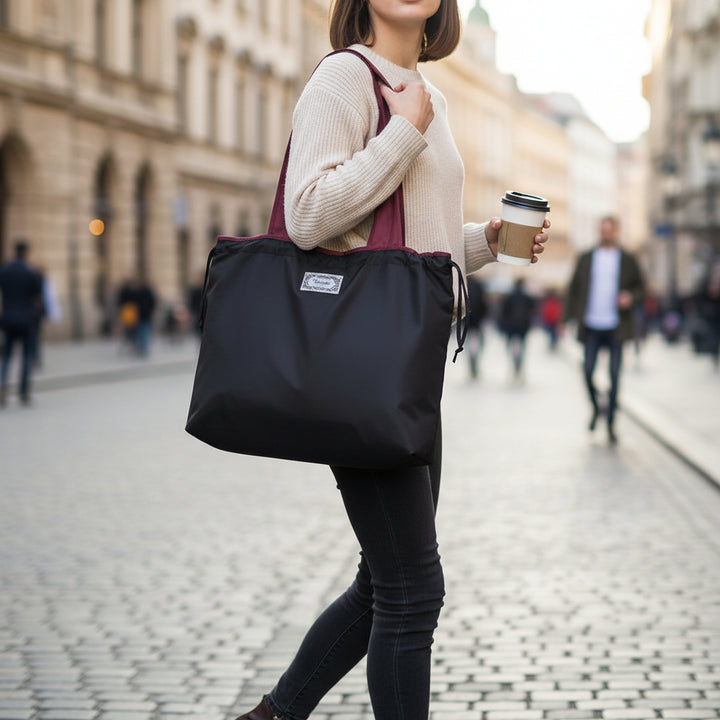 Tote Bag Einkaufstasche Handgelenktasche Rechteckige Wiederverwendbare Tasche Muttertag