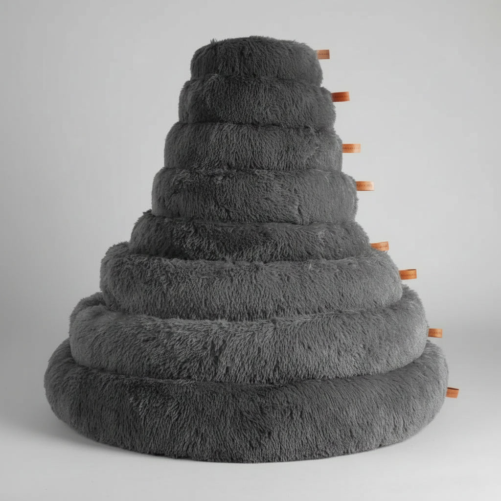 Cat Bed Small Large Cats Plush Cozy Comfort Lounger