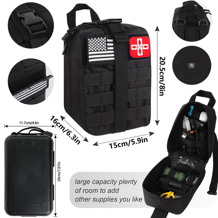 Notfallrucksack Survival Set Erste Hilfe Outdoor Werkzeug