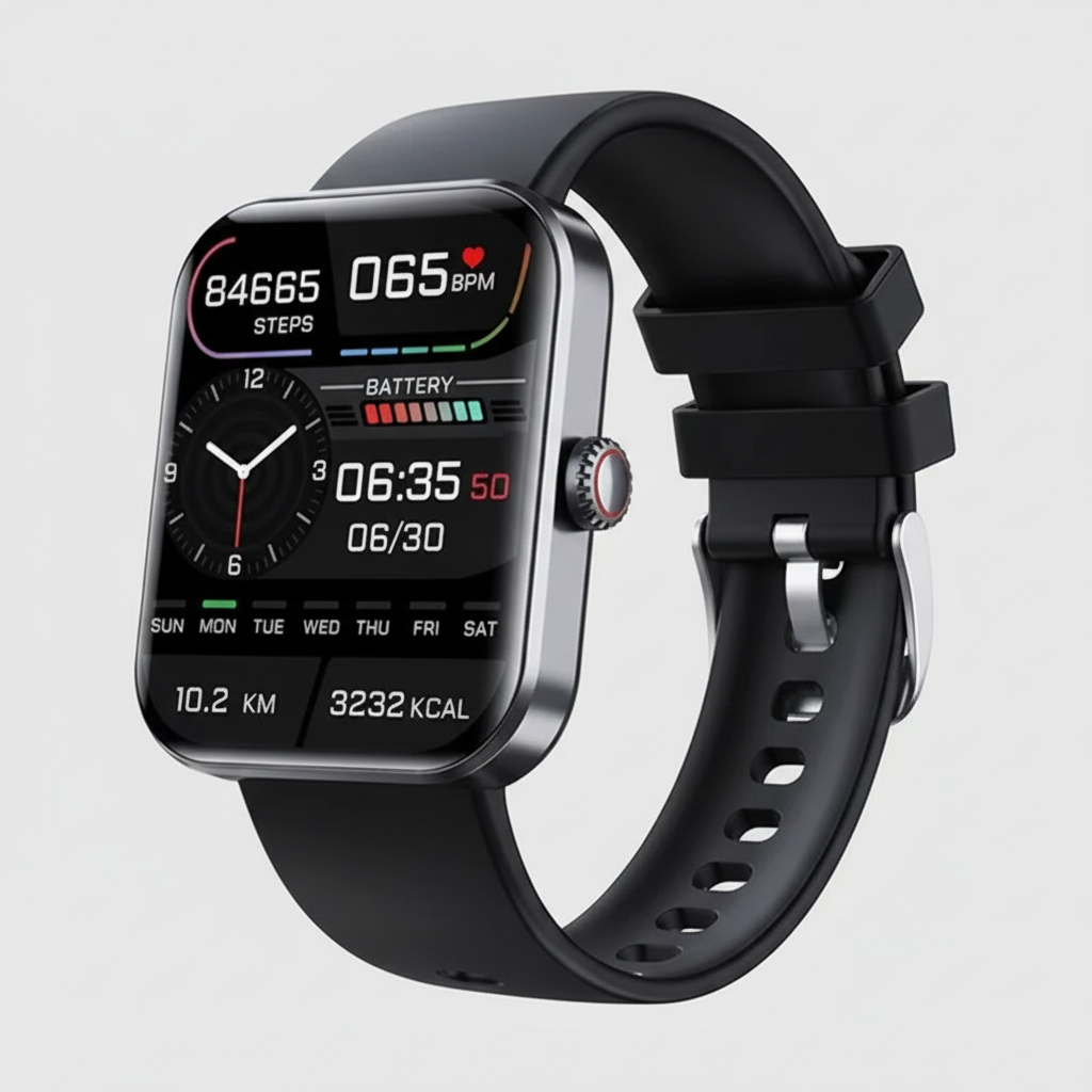 Smartwatch Blutzucker Blutdruckmessung Bluetooth Anrufe