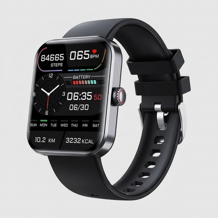 Smartwatch Blutzucker Blutdruckmessung Bluetooth Anrufe