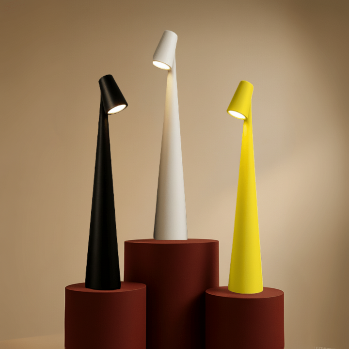 Table Lamp Rechargeable LED Metal Cordless Indoor Outdoor Light