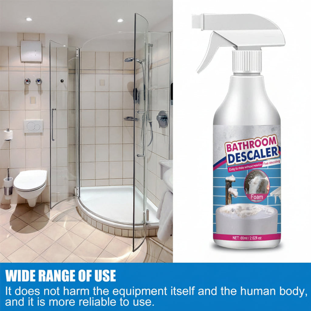 Bathroom Cleaner Foam Spray Tile Tub Sink Deep Cleaning