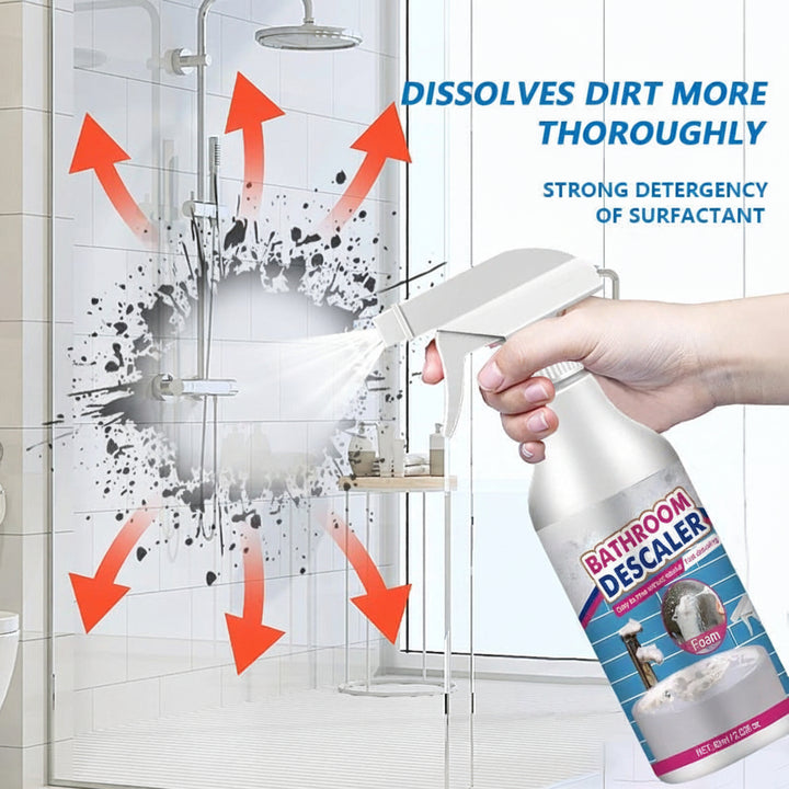 Bathroom Cleaner Foam Spray Tile Tub Sink Deep Cleaning