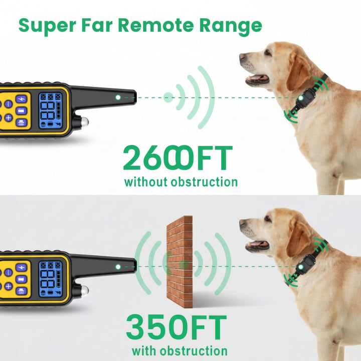 Dog Training Collar Waterproof Remote Control Shock Collar