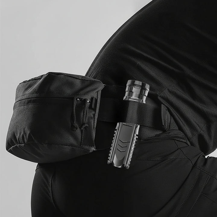 Hiking LED Flashlight High Lumen 1500M Waterproof Tactical Light