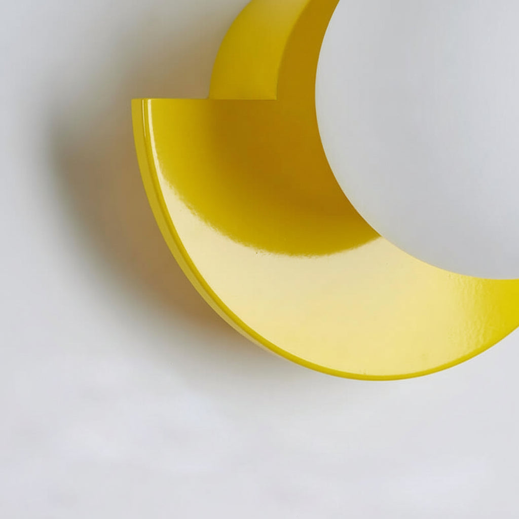 Applique da parete a globo di vetro luce moderna minimalista