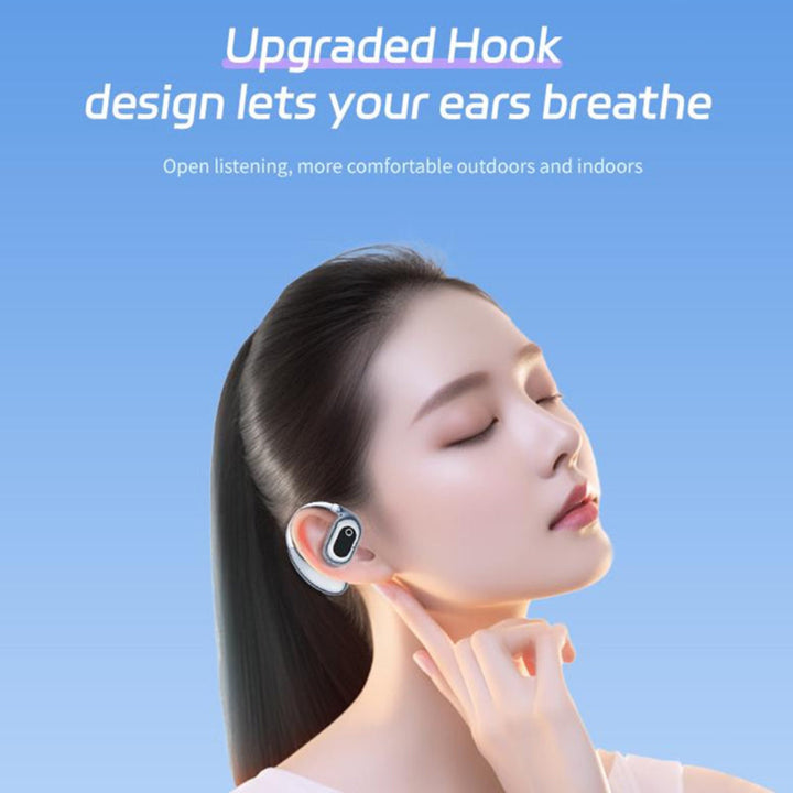 Bluetooth Headset Translator Ear Hook Travel Calls