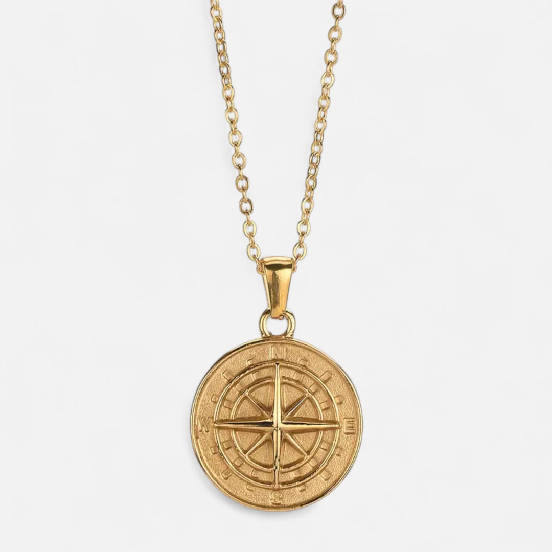 Celzoir | Elegance and Direction Compass Necklace