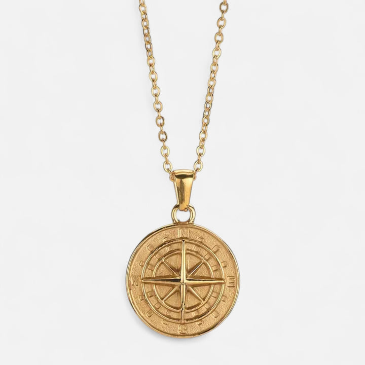 Celzoir | Elegance and Direction Compass Necklace