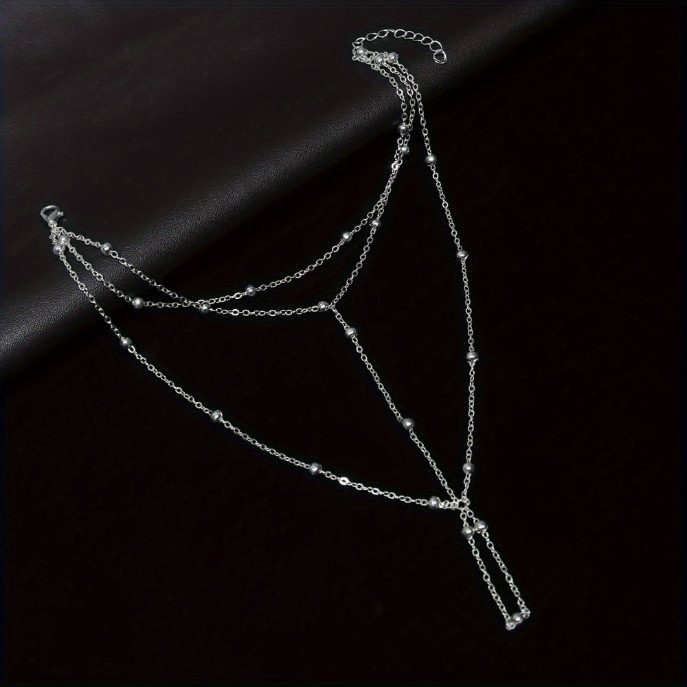 Anklet Mother's Day Gold Chain Barefoot Sandal Foot Jewelry