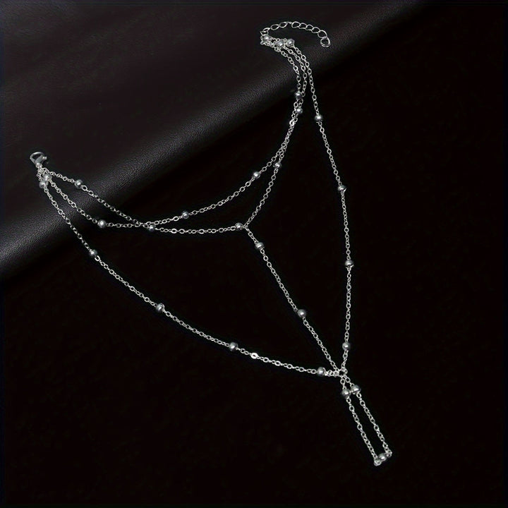 Anklet Mother's Day Gold Chain Barefoot Sandal Foot Jewelry