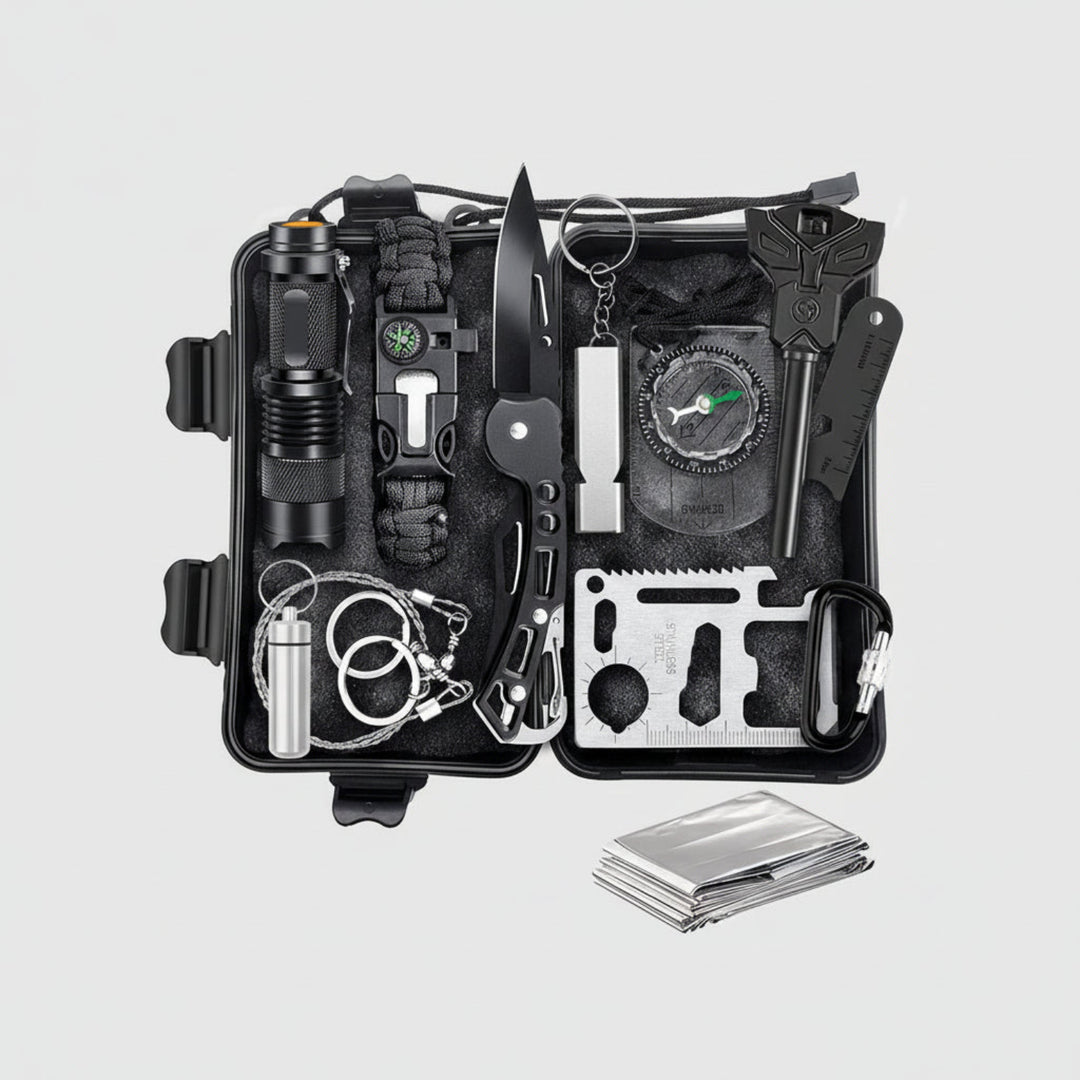 Notfallrucksack Survival Set Erste Hilfe Outdoor Werkzeug
