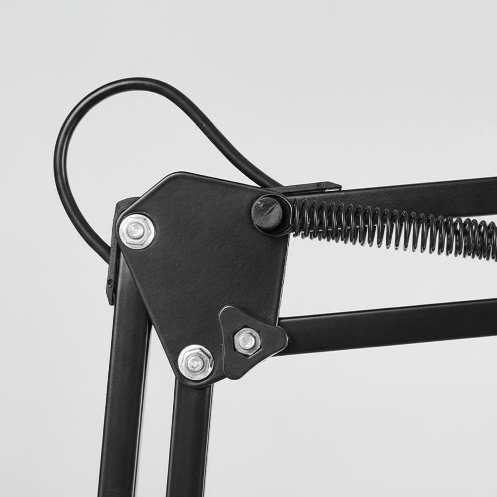 Desk Lamp Adjustable Metal Clamp Light Office Study