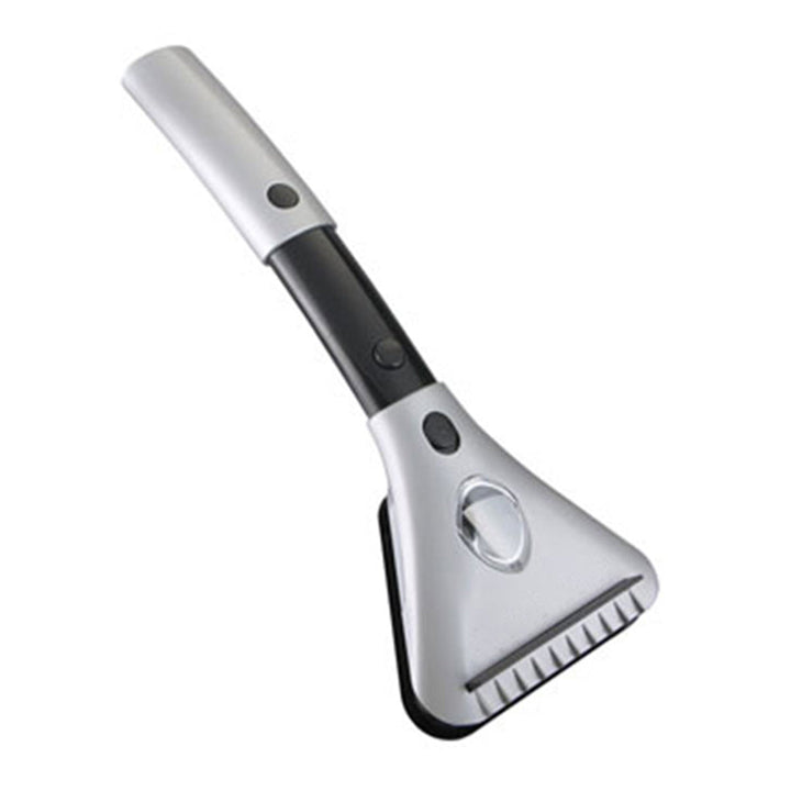 Škrabka na led s vyhřívanou teleskopickou rukojetí a pracovním světlem LED