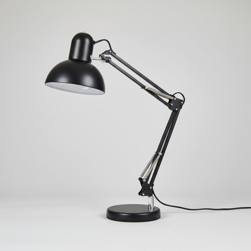 Desk Lamp Adjustable Metal Clamp Light Office Study