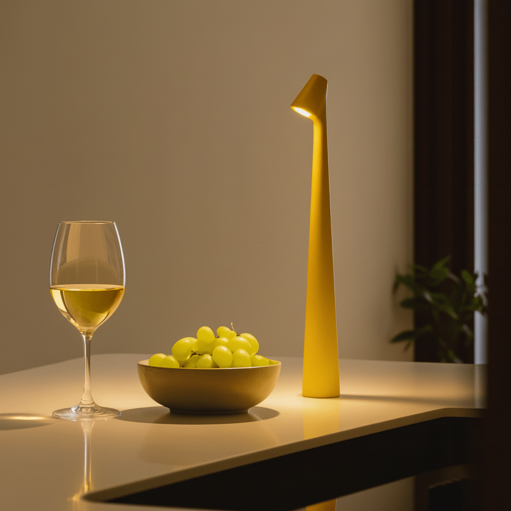 Table Lamp Rechargeable LED Metal Cordless Indoor Outdoor Light