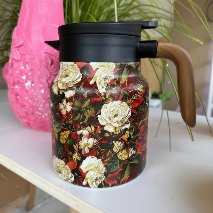 Tea Kettle Thermos Teapot Infuser Insulated Hot Drink Jug