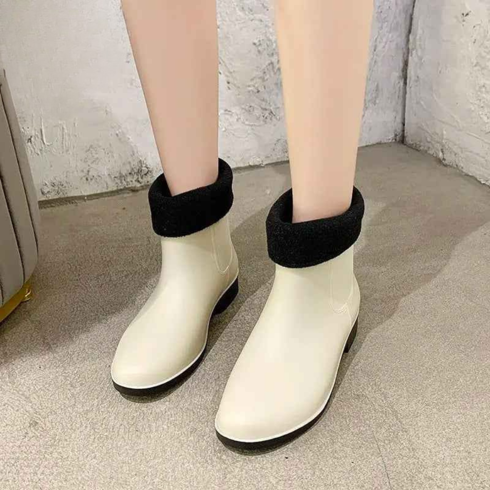 Waterdichte Regenlaarzen om in te Schuiven voor Dames – Comfort en Stijl