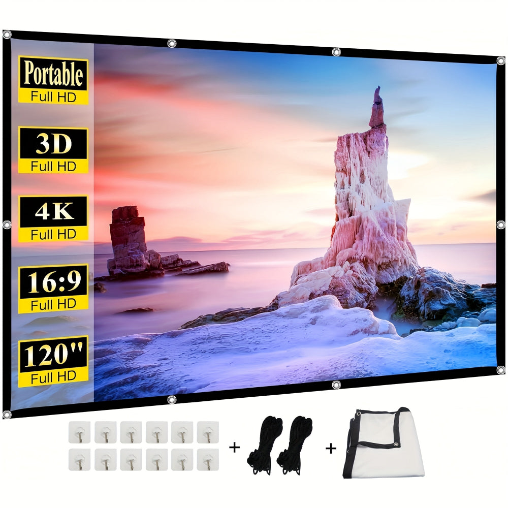 Portable Projector Screen World Cup Home Use