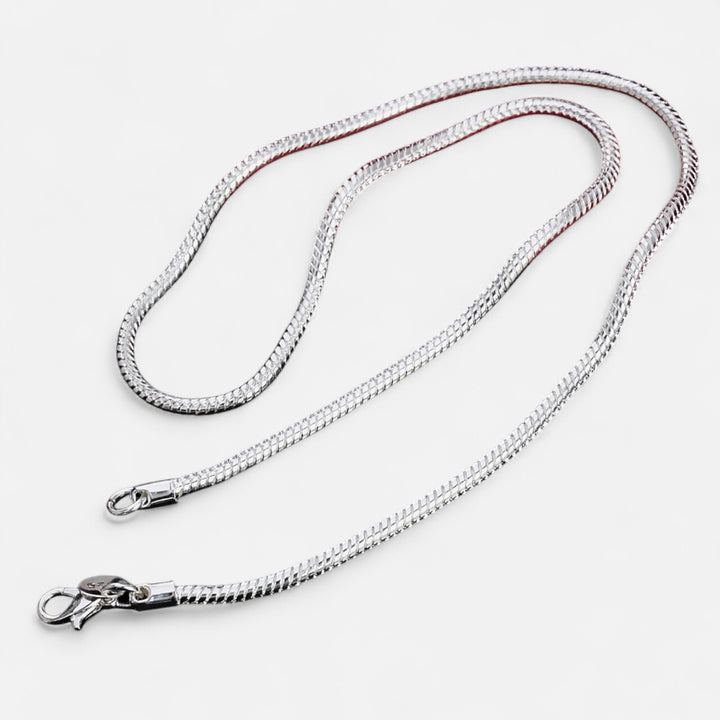 Celzoir | Collier Classy Homme Chaîne Serpent en Argent