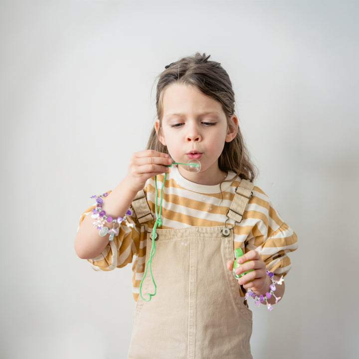 Kit Gioielli Bambina Braccialetti Perline Ciondoli