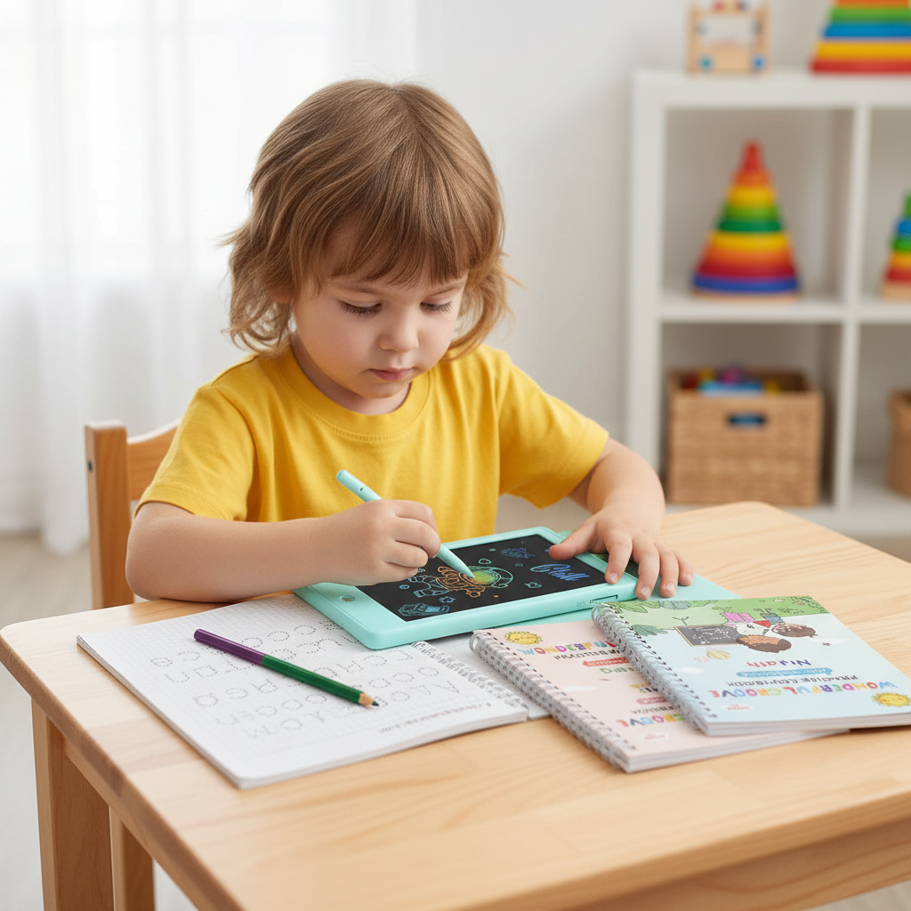 Dětský LCD Tablet Psaní Kreslení Digitální Tabulka Hračka