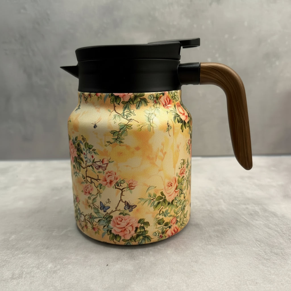 Tea Kettle Thermos Teapot Infuser Insulated Hot Drink Jug