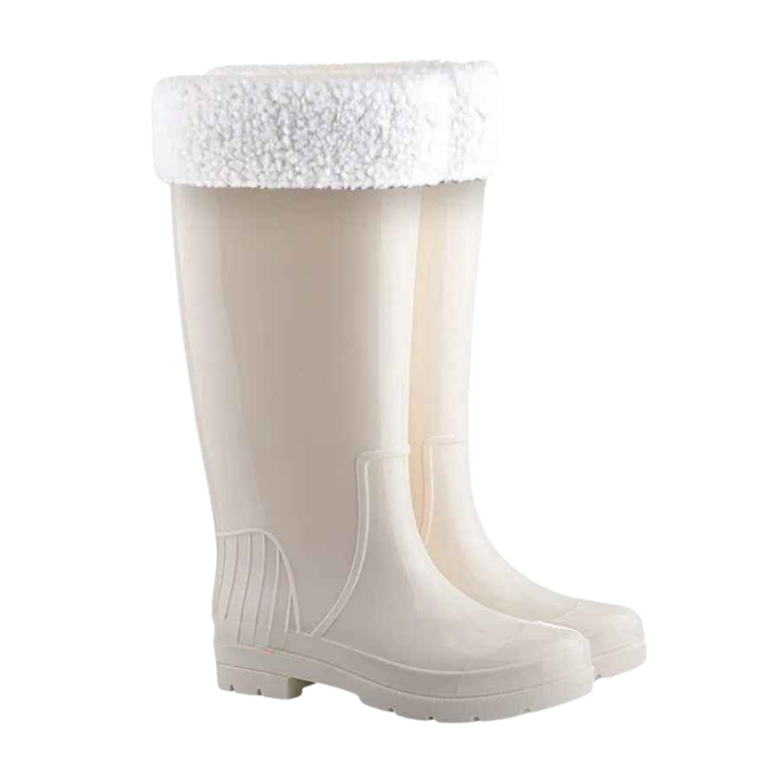 Elegant Women's Mid-Calf Rain Boots in Waterproof Non-Slip Rubber – Optimal Comfort and Fashionable Design