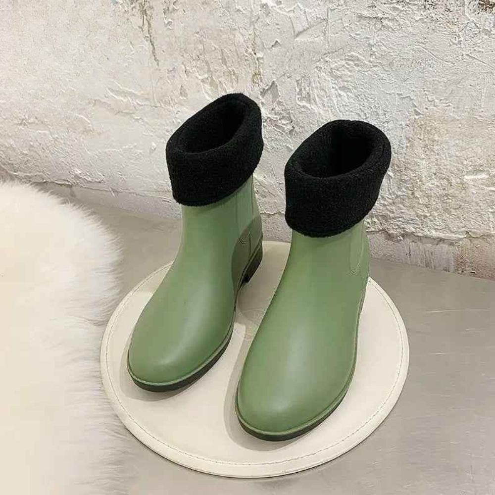 Waterdichte Regenlaarzen om in te Schuiven voor Dames – Comfort en Stijl