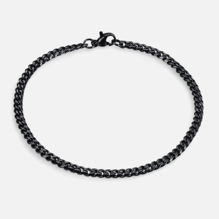 Celzoir | Bracelet Classy Homme à Maillons Cubains Miami en Acier Inoxydable – Chaîne Épaisse et Finition Polie