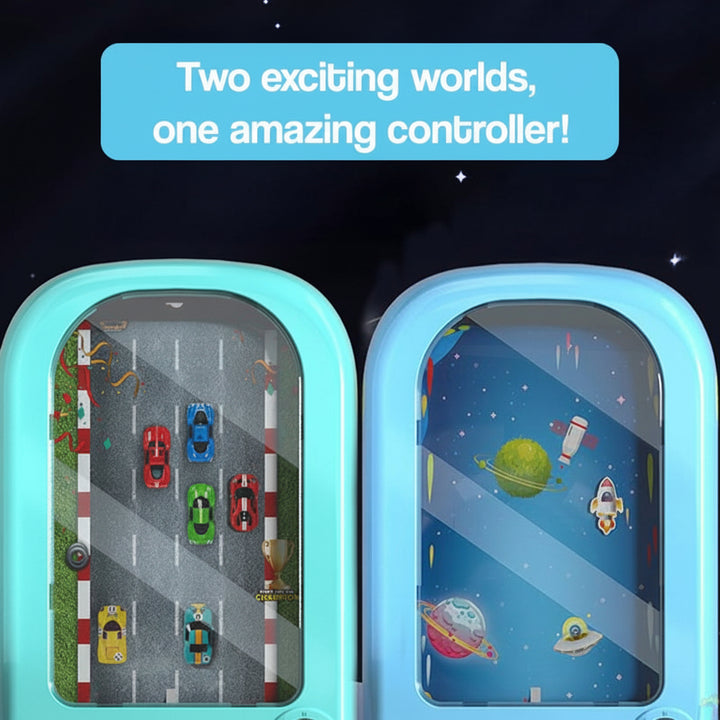 Kids Racing Game Toy Interactive Steering Wheel Driving Challenge
