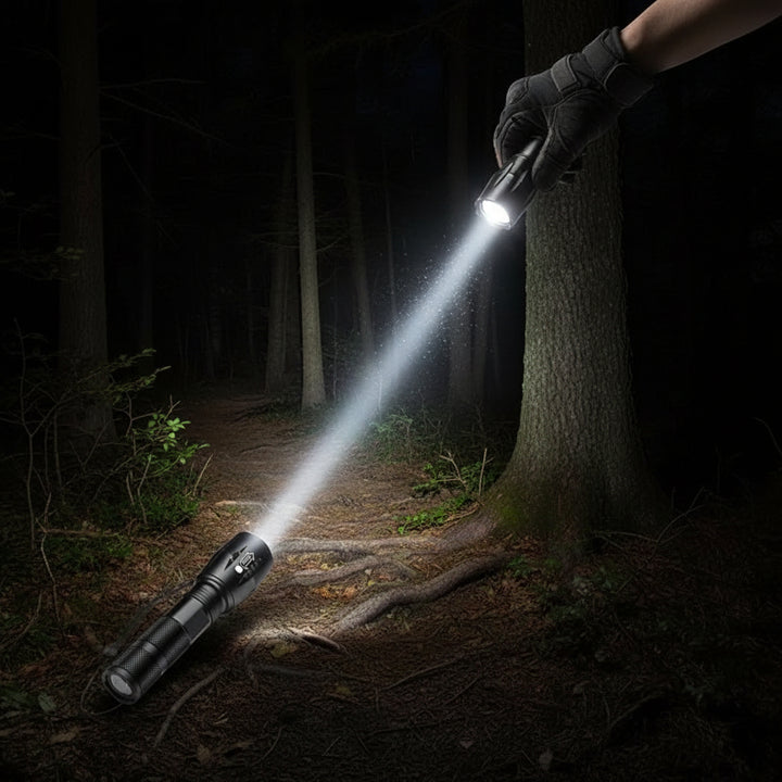 LED Turistická Světlo Voděodolným Hliníkovým Tělem
