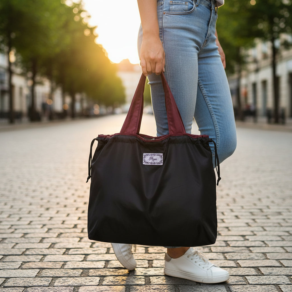 Tote Bag Einkaufstasche Handgelenktasche Rechteckige Wiederverwendbare Tasche Muttertag