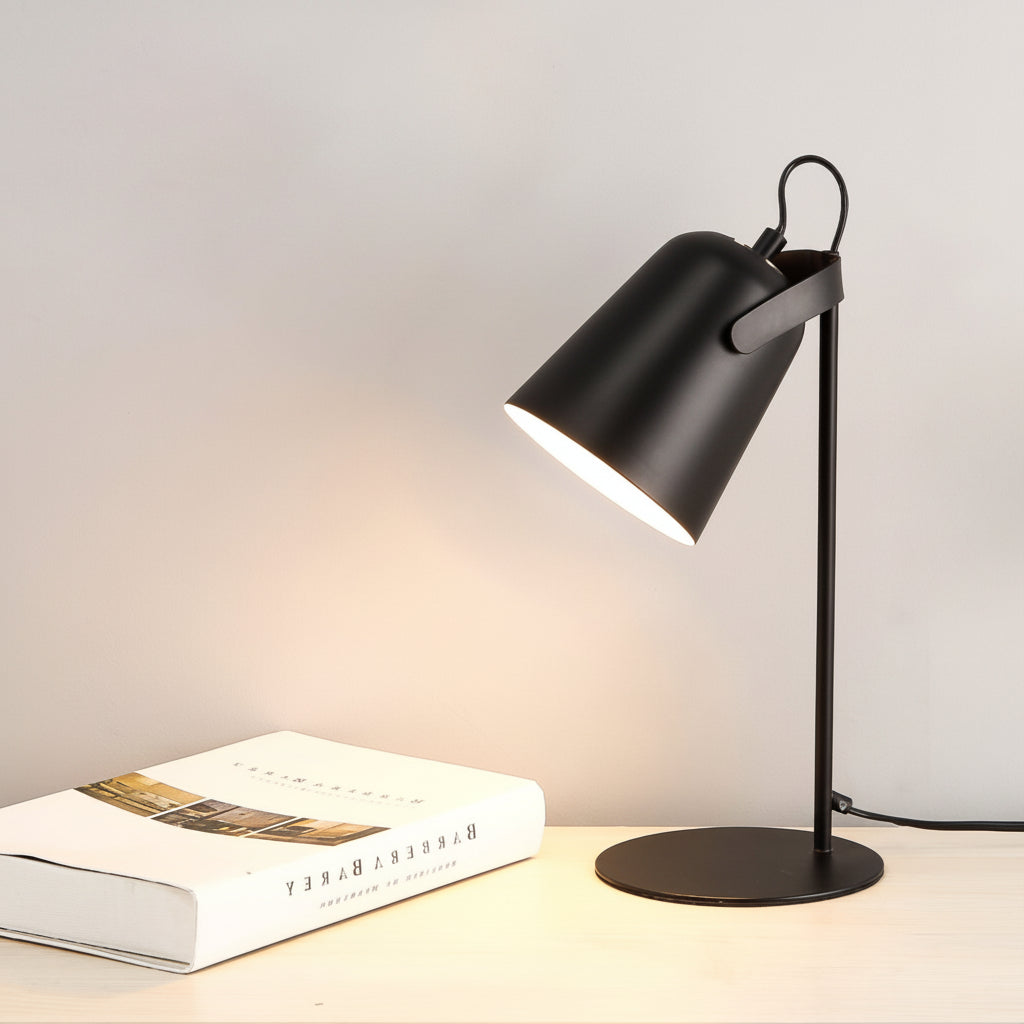 Table Lamp Modern Metal Desk Light Bedroom Office