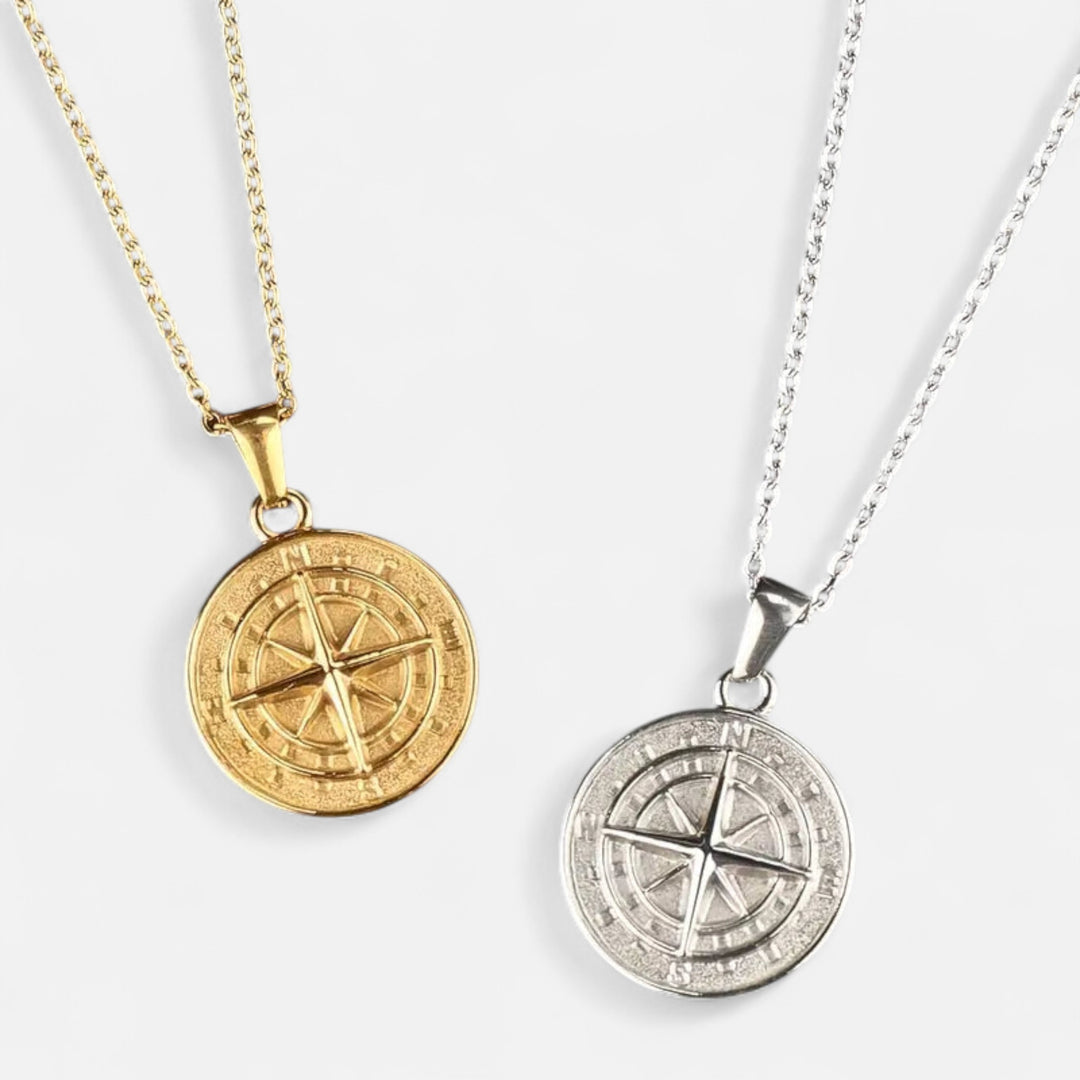 Celzoir | Elegance and Direction Compass Necklace