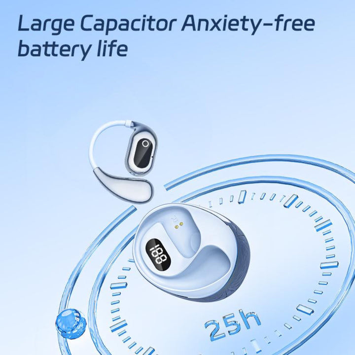 Bluetooth Headset Translator Ear Hook Travel Calls