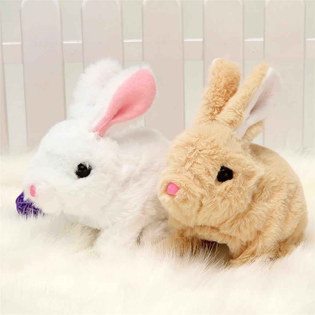 Plush Bunny Toy Interactive Walking Rabbit Sound Kids