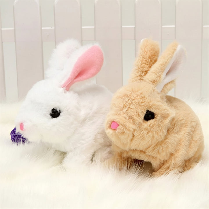 Plush Bunny Toy Interactive Walking Rabbit Sound Kids